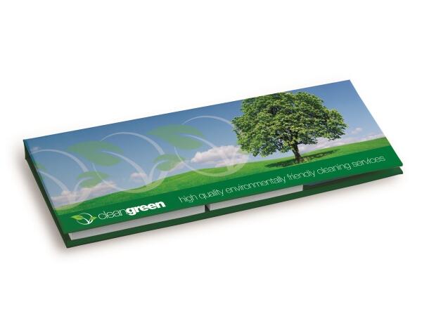 Sticky Note Combi Set hardcover 180x80mm med Sticky Notes og indeksmarkører 